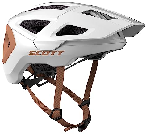 Scott TAGO Plus MIPS MTB Fahrrad Helm weiß/Rose 2024: Größe: L (59-61cm)