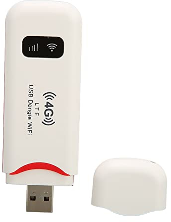 Annadue 4G LTE USB WiFi Modem, Portable WiFi Router Mobile Internet Devices for Home/Travel/Office, Mobile Hotspot Wireless Network Router with SIM Card Slot, Support 10 Devices