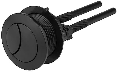 Black Toilet Flush Button Replacement, Upgrade Your Bathroom with Ancable's 38mm Stylish and Durable Black Toilet Flush Button