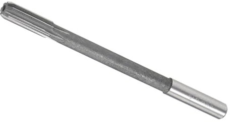 CoCud Chucking Reamer, 6mm Cutting Diameter 6 Flutes H8, High Speed Steel Round Shank Reaming Drill Bit - (Applications: for Aluminum Iron Copper Plastic Wood)