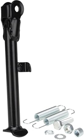 Citomerx Seitenständer + Feder Comfort an Fußrastenträger 16 Zoll | Kompatibel mit Simson S50 S70 S51C