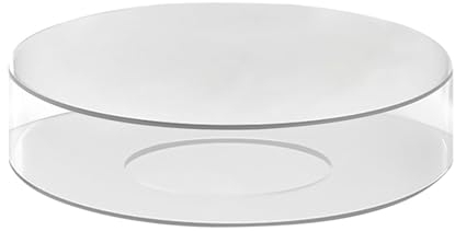 Separador acrílico para tartas, soporte de acrílico para tartas, soporte transparente para tartas, elevador de postres decorativo, exhibición de tartas de boda, divisor de pasteles rellenable,