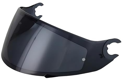 Guajiro - Helmet Visor Compatible with Shark VZ160 Spartan | Skwal | Skwal 2 | D Skwal - Polycarbonate Screen prepared for Pinlock (Black)
