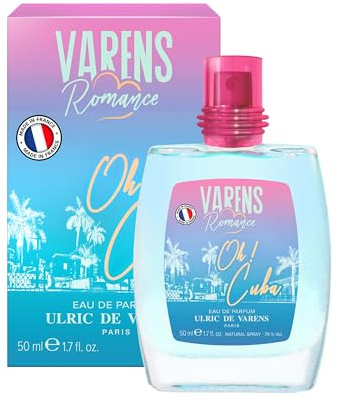 ULRIC DE VARENS - Eau De Parfum Varens Romance Oh! Cuba - Aromatic, Hesperidée, mint - damparfym - spray - tillverkad i Frankrike - 50 ml