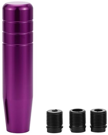 A ABSOPRO Pomo De Cambio Universal 13Cm Morado 1Pc Con 3 Adaptadores