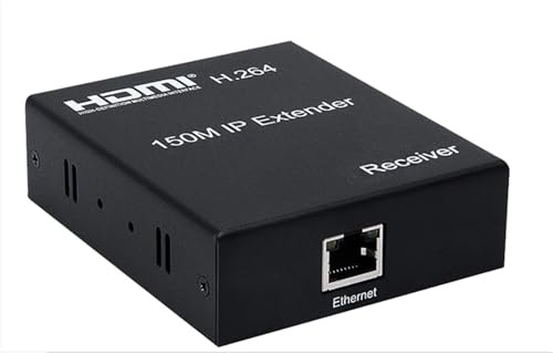 1080P 150M HDMI IP Extender, Via réseau Ethernet RJ45 Cat6 Cat6 6a Extension de câble Via Switch 1 émetteur vers Multi récepteur pour PS4 Ordinateur Portable TV (Récepteurs（RX）)