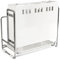 Eleganti organizer per coltelli da banco con funzione drenante, versatili da appendere alla parete, robuste costruzioni in ferro