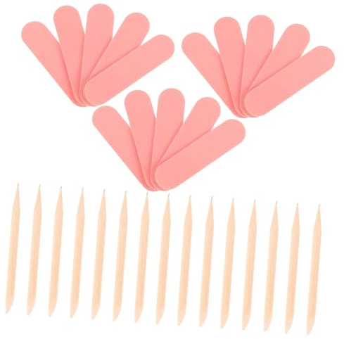 OATIPHO 50stücke Mini-nagelfeilen Aus Einweg-nagelhautschieber Nagelpflegeset Mit Präzisionsfeilen Nagelpufferblock Für Maniküre Für Reisen Und Professionelle Anwendung