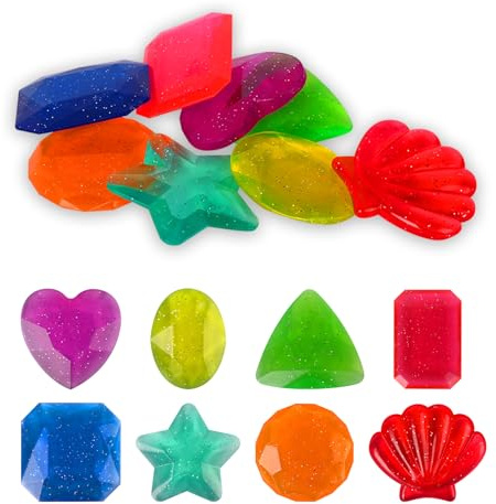 YORFULL Giocattoli da Immersione per Bambini, 8 Pezzi Giochi Piscina Bambini, Giochi da Piscina Subacquei, Set di Giocattoli da Immersione per 5-12 Anni