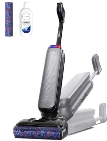 Tineco Floor One S7 Artist Lavapavimenti aspirapolvere Senza Fili, potenza di aspirazione 22 kPa, DualBlock anti-groviglio, asciugatura rapida a 85 °C, autonomia di 50 minuti