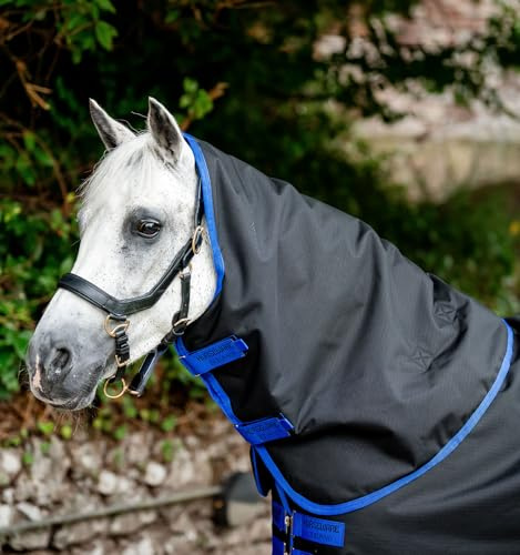 Horseware Amigo Ripstop 900D Turnout Hood Halsteil 0g Black/Classic Blue