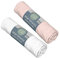 Lot de 2 Draps Housse Blanc/Rose Babycalin 60 x 120 cm