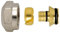 VARIOSAN Klemmverschraubung für 16 x 2 mm Heizrohr 14269, 2 Stück, 3/4, für Hahnblöcke und Fußbodenheizung, Eurokonus