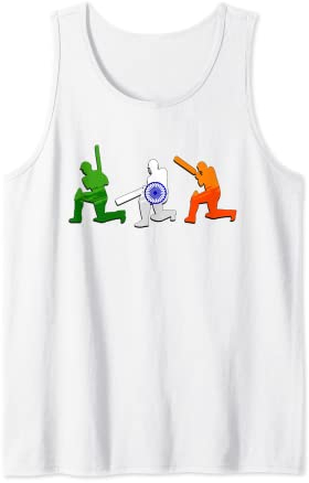 Indian Cricket Jersey India Cricket Team Lover Supporter Tank Top