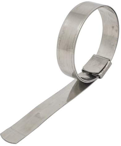 5/8 W x 2 Di (25 Pack) Center Punch Clamp band hose clamps 201 stainless steel