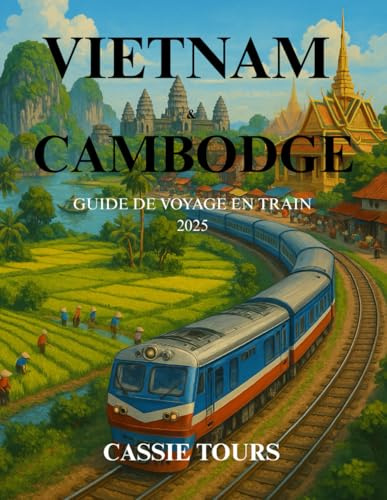 VIETNAM & CAMBODGE GUIDE DE VOYAGE EN TRAIN 2025: Explorez la riche culture, les paysages pittoresques et les sites historiques de l'Asie du Sud-Est ... à travers deux nations emblématiques