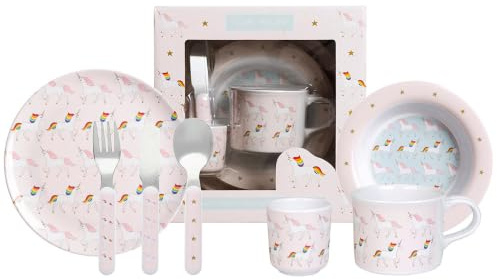 Sophie Allport Unicorn Kids Melamine Set