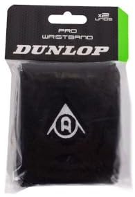 DUNLOP Ruban de Protection pour Padel, Noir (Paquet de 3)