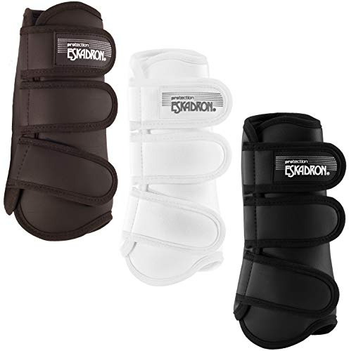 Eskadron Gamaschen Allround in 2er Set für vorne, Farbe:Darkbrown | Farbe braun