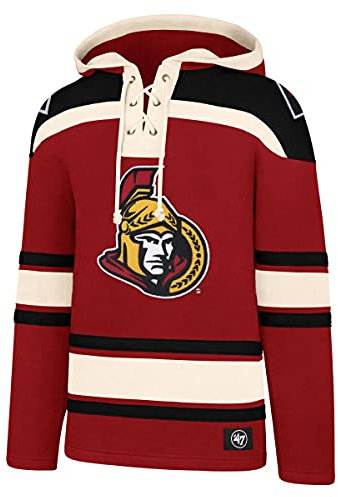 '47 NHL Ottawa Senators Hoody Kaputzenpullover Lacer Jersey Hooded Sweater Sweatshirt (M)