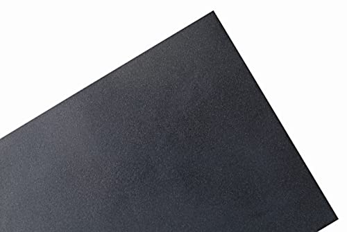 Pontec Teichfolie - schwarze Folienzuschnitte in Größe 0,5 mm / 2 x 1,50 m - pre-packed / robust, undurchsichtig und lichtbeständig, Schwarz