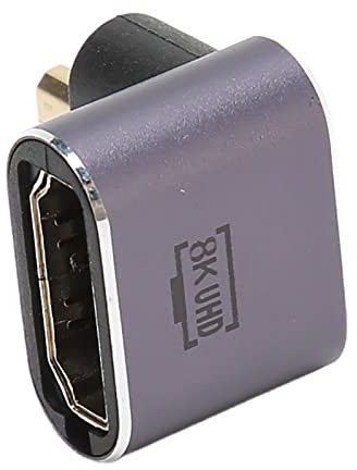 Bewinner Adaptateur HD Femelle vers Micro HD, Câble Portable Adaptateur HDMI Prend en 8K, Convertisseur Micro HD vers HD pour Ordinateur de Bureau