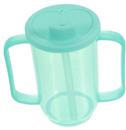 MAGICLULU Spill Drinking Cup for Disabled Patients and Elderly Design Convenient Inclined Mouth for Easy Drinking Maternity Water Cup Unbreakable and Portable