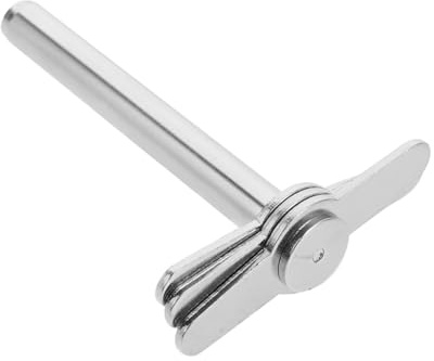 TOYANDONA Perforadora Manual para Tapones de Goma, Acero Plata, Precisa y Ligera, para Experimentos y Laboratorio,