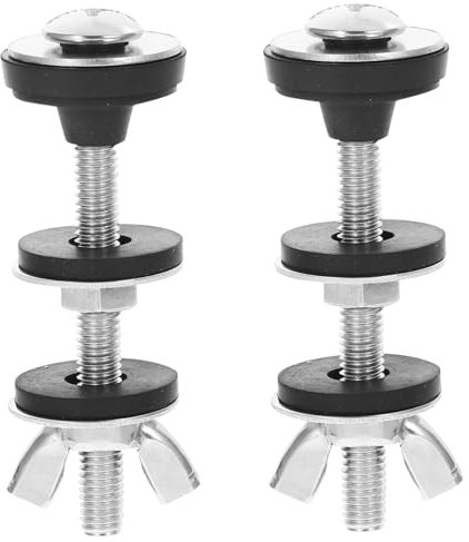 HOMOCONO Edelstahl Schrauben Und Muttern Für Toilettensitze Ersatz-schrauben Für Wc-sitzbezüge Passend Für Standard-toilettensitze