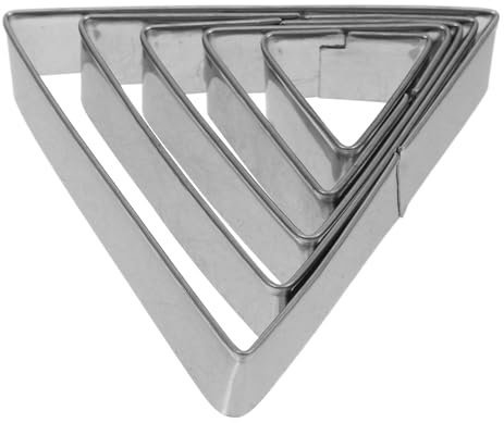 MAGICLULU Cortadores Triangulares Juego de 5 para Hornear