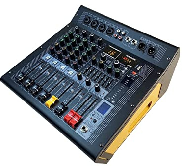 Mesa Mezclas, Consola mezcladora Digital profesional, equipo de música, mezclador de Dj de estudio, sonido con amplificador