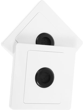 Tofficu 2piezas Tapas De Roscado Para Enchufe Interruptor De Luz Placas De Pared Con Paso De Cables Para Decoración Tapas De Enchufe Para Pared