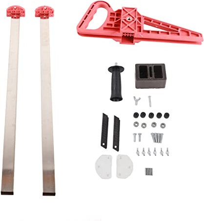 PenRux Gypsum Board Cutter, Double Vane/Wing Omic Handle 20mm 600mm Tile Stainless Steel Rail Portable Hand Push Cutting Tool Woodw Artifact Tools Design Blades