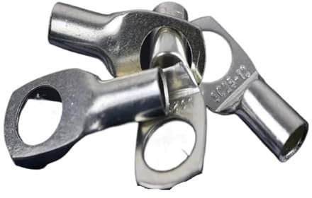 5 Stück SC25-12 verzinnte Kupfer-Kabelschuh-Klemmenverbinder, Kupferkabel-Klemmen-Schnappschuss
