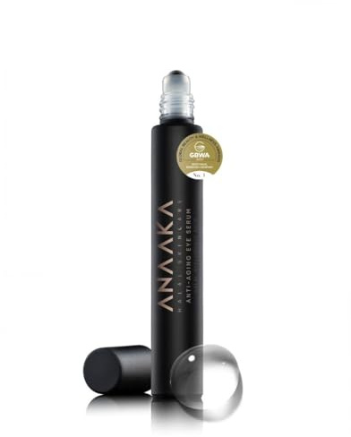 ANAAKA Anti-aging ögonserum med hyaluronsyra, fytosan K och ProRenew Complex CLR, regenererande formel mot mörka ringar och svullnader
