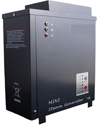 SEVEQIS Generatore a Vapore Sauna, Mini generatore di e Elettrico for aromi di Sauna, Piccolo generatore di e da 500 W 750 W 1KW