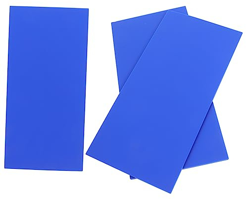 HIAKDOFT 3pcs Silicone Mug Press Machine Mats Blue Heat Resistant Sublimation Blank Wrap Sleeves for Heat Press Sublimation Mug Printing