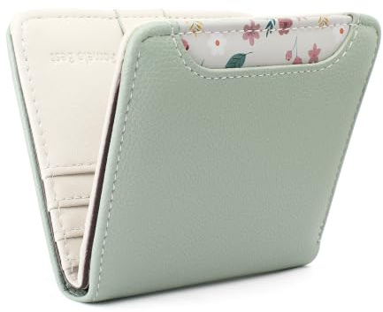 Pomelo Best Petit Portefeuille pour Femme avec Protection RFID - Mini Portefeuille en Cuir PU Souple - Léger et Pratique pour Cartes de Credit