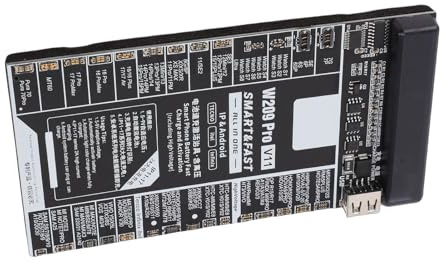 Sxhlseller Scheda di Ricarica per Attivazione Batteria Ad Alte Prestazioni per Smartphone IOS e, Piastra di Attivazione Batteria con Display a LED per Negozio di Riparazione Telefono
