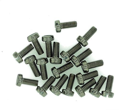 M1.6 (1.6mm x 4mm) Slot Cheese Machine Screw (Bolt) - Stainless Steel (A2) (Pack of 20)