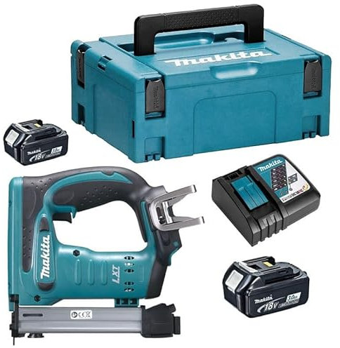 Makita DST221RFJ Heftgerät 18 V LXT Li-Ion (2 x 3,0 Ah)