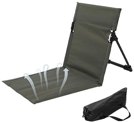 Facynde Reise-Strandstuhl | Klappbarer Loungesessel - Wasserfeste Strandliege mit Verstellbarer Rückenlehne zum Bräunen, Reisen und Entspannen, für den Innen- und Außenbereich