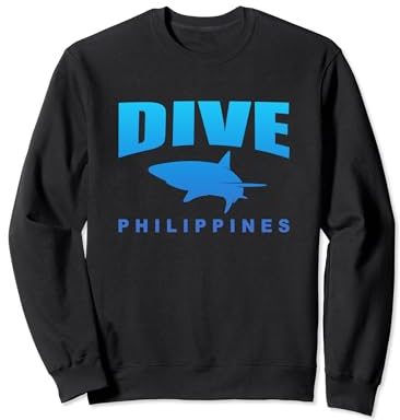 Tauchen auf den Philippinen, Tauchen auf den Philippinen (Blau) Sweatshirt