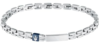 Maserati Herren-Stahlarmband, Länge 21,5 cm, ICONIC-Kollektion – JM324AVD56