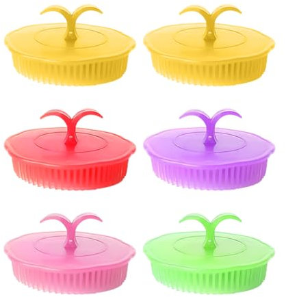 6 Spazzole Per Acconciatura, Spazzola Per Massaggio In Pelle Capelluta, Spazzola Per Capelli Per Gli Uomini, Spazzola Per Capelli Rotonda, Spazzola Districante Per Capelli