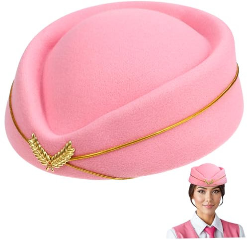 GLSTOY Cappello Da Hostess Decorativo Accessorio Per Cosplay Da Hostess Fornitura Per Esibizione e Feste in Maschera