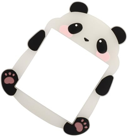 HOMSFOU Light Switch Decal Cute Wall Socket Sticker for Bedroom and Living Room Durable and Design Decorative and Protective Cover for Switches Panda Theme