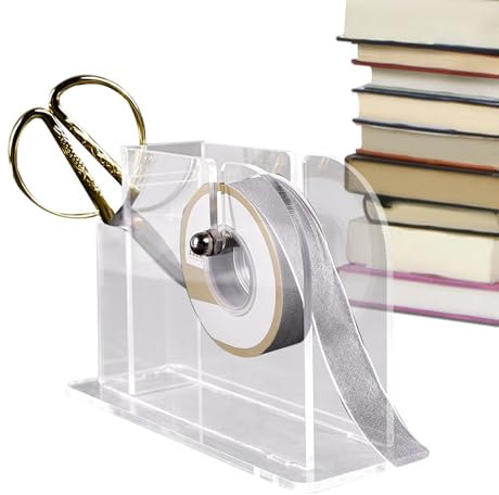 Porta nastro - Dispensatore di nastro adesivo Rubbon Organizer Rack | Dispensatore per etichette multiuso, porta organizzatore di adesivi a nastro organizzatore per sala artigianato, negozio,