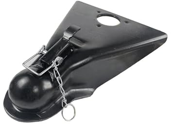 2-5/16 Inch Hitch Ball A Frame Trailer Coupler Coupling Capacity 14000 Lbs Parts Camper Accessories Caravan Components