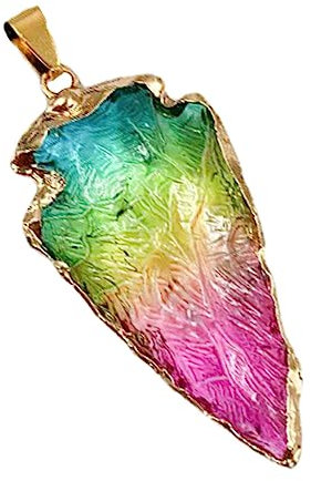 OSALADI Stein Diy Anhänger Zubehör Bunte Diy Schmuck Anhänger Handwerk Dekor Halskette Schlüsselanhänger Kleine Stein Hängedeko Für Basteln Und Selbermachen